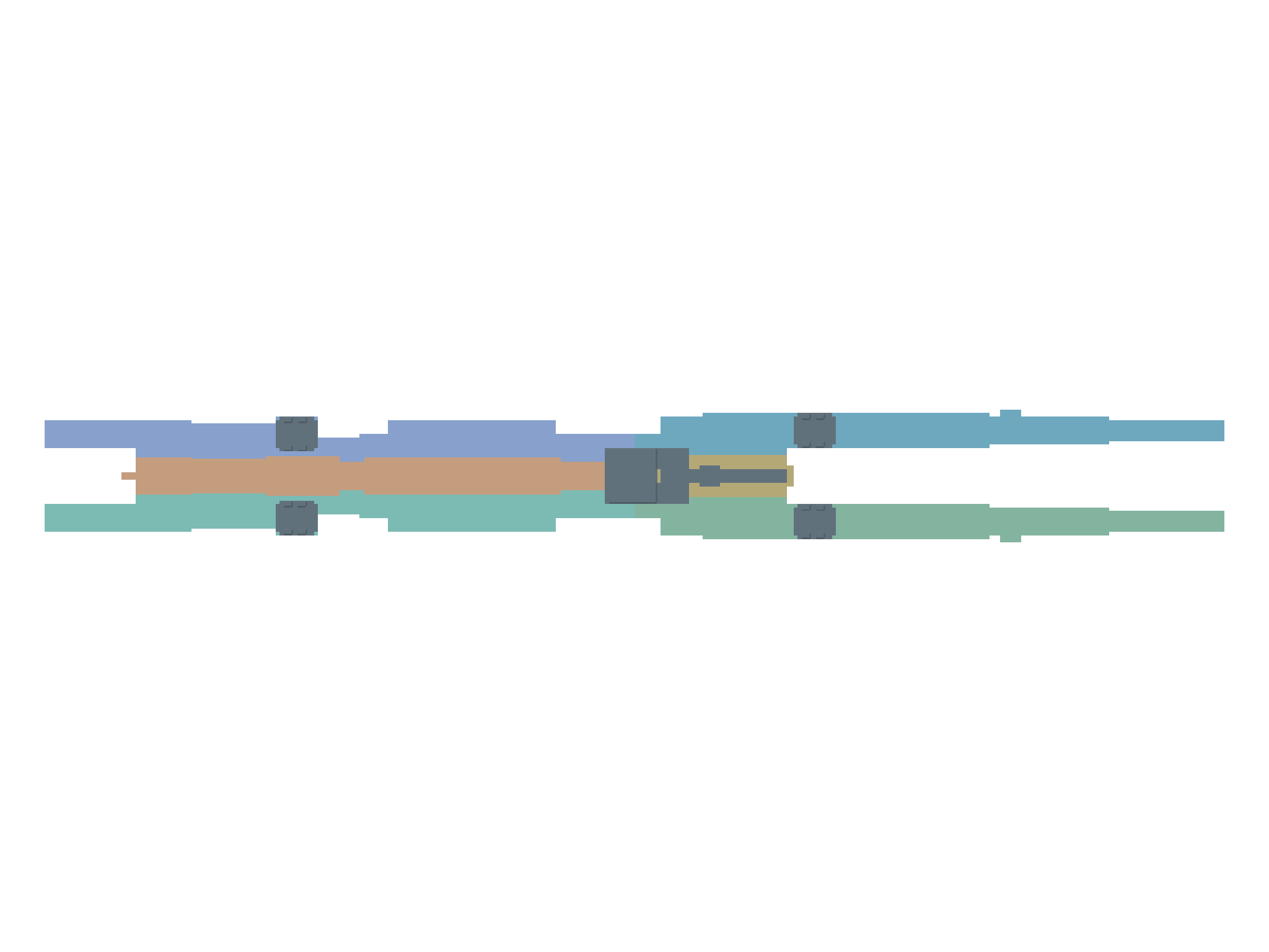 PEREGRINE material-derived boarding sections