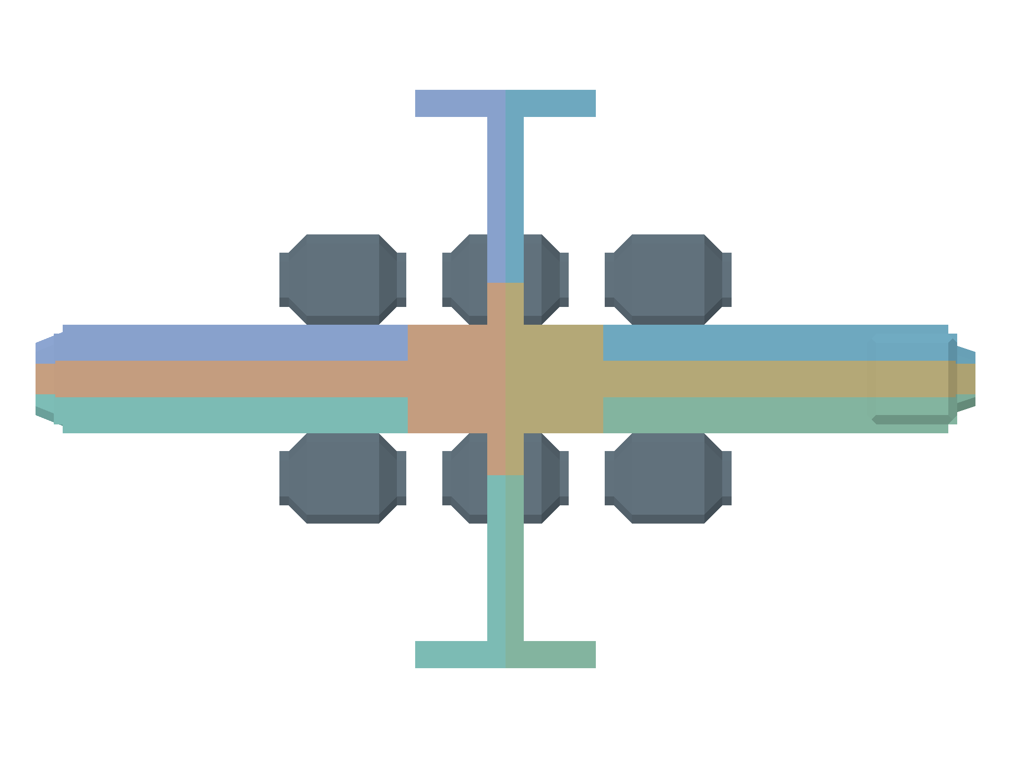 WAYSTATION / expeditionary tender material-derived boarding sections