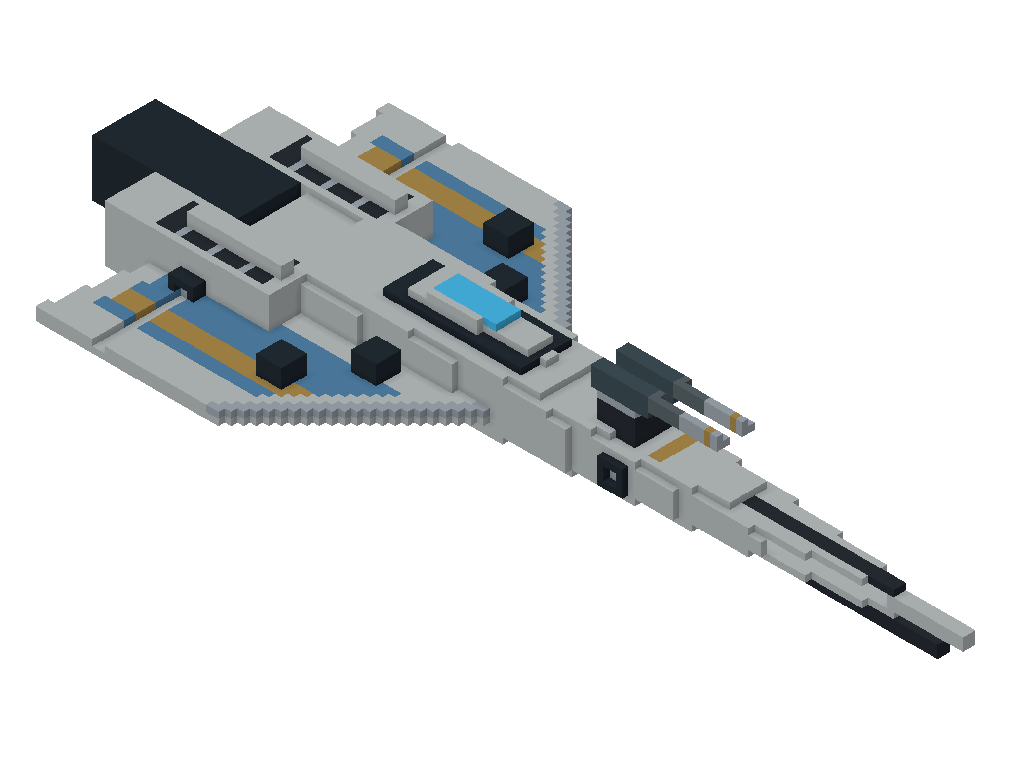 TALON — three-quarter view from above