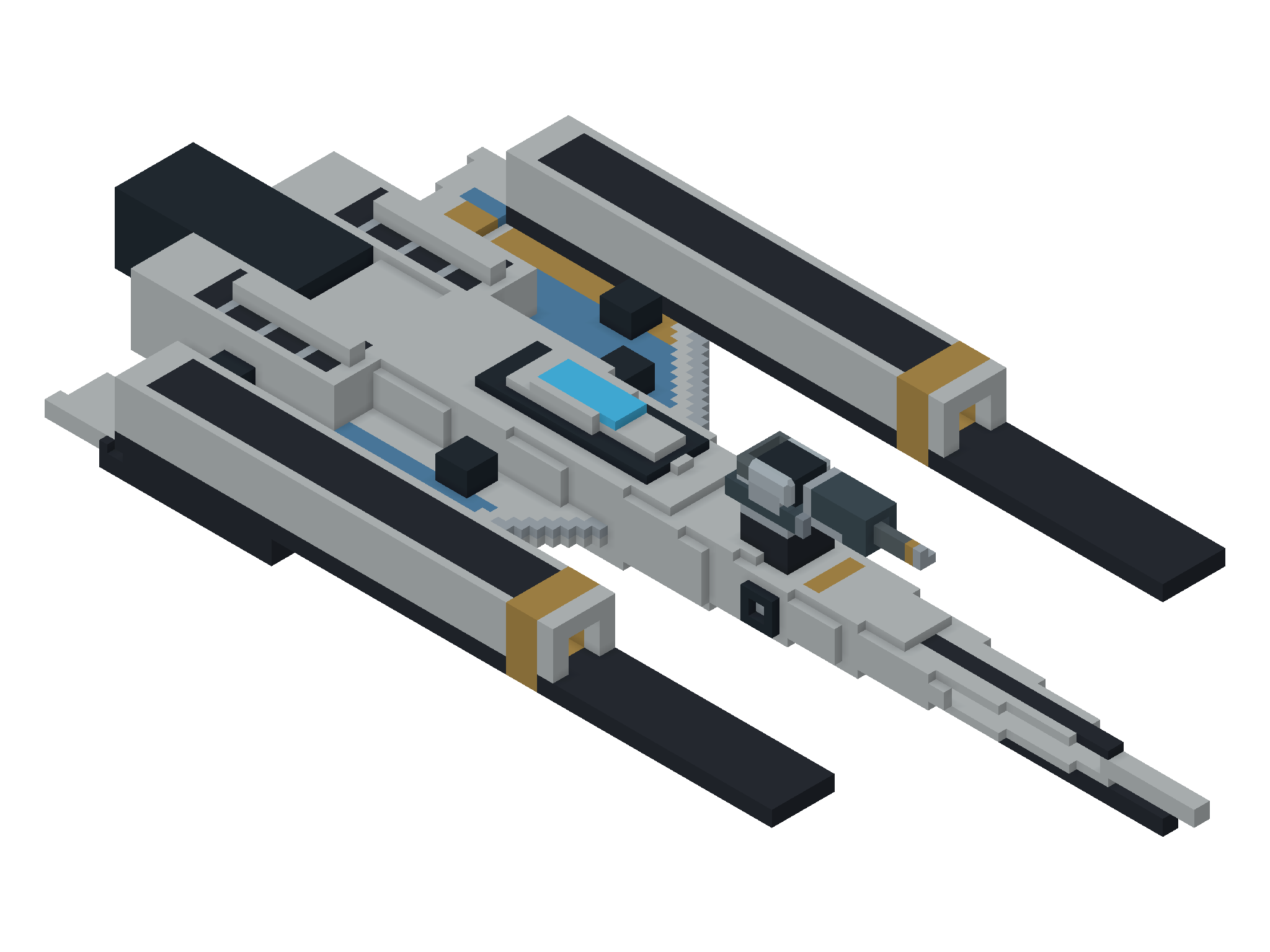 PIKE — three-quarter view from above