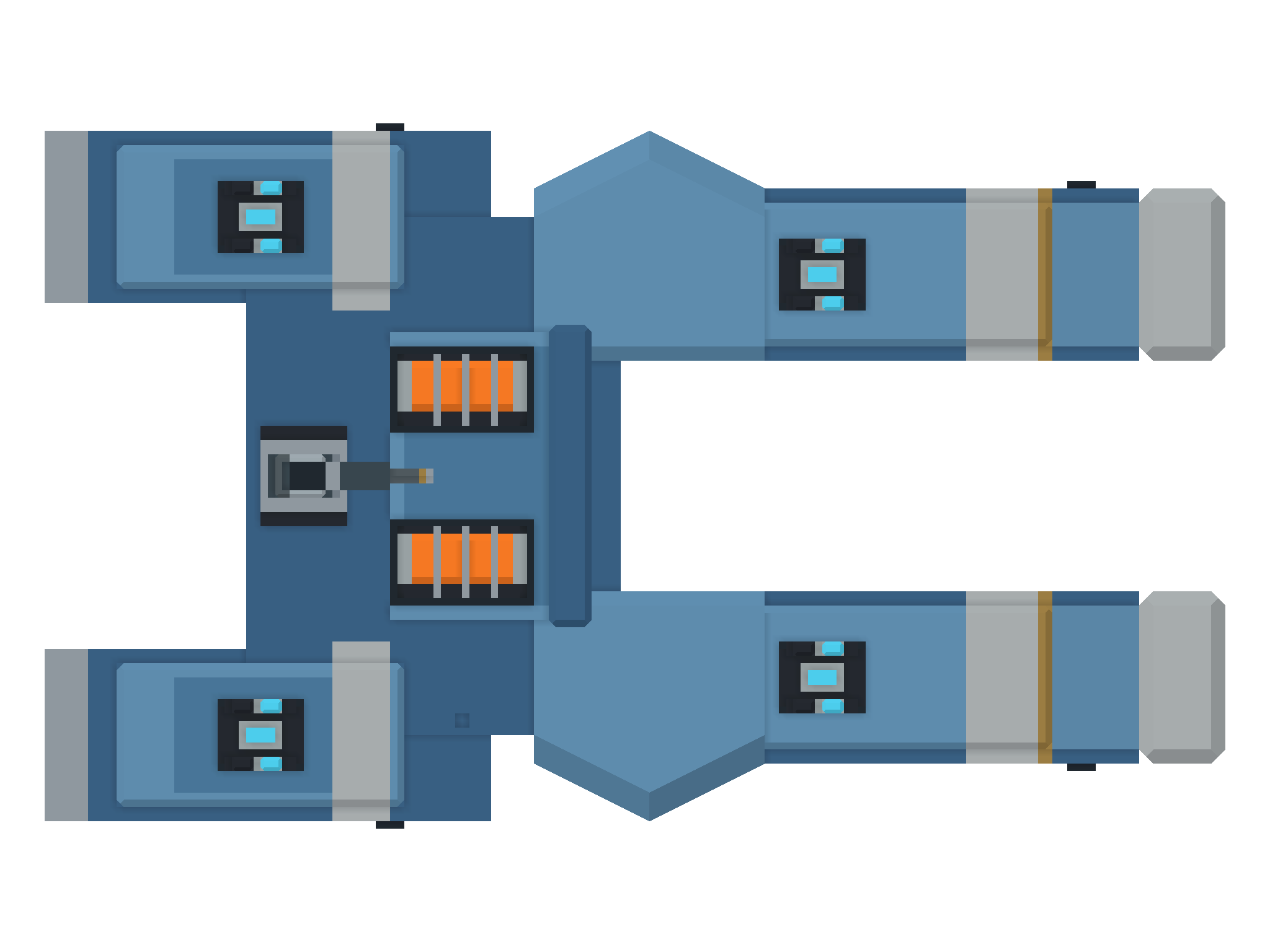Top view of BOLLARD