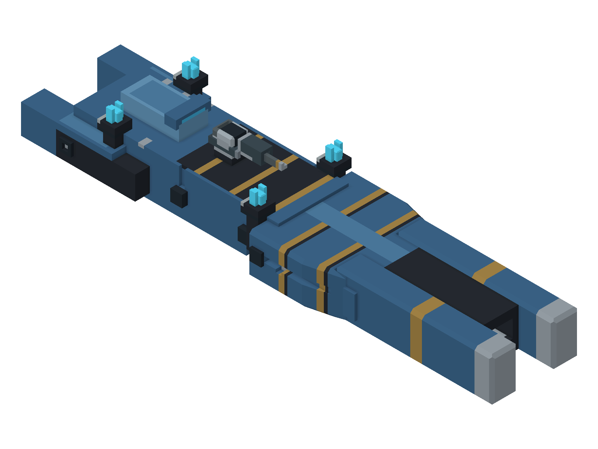BREACH — three-quarter view from above