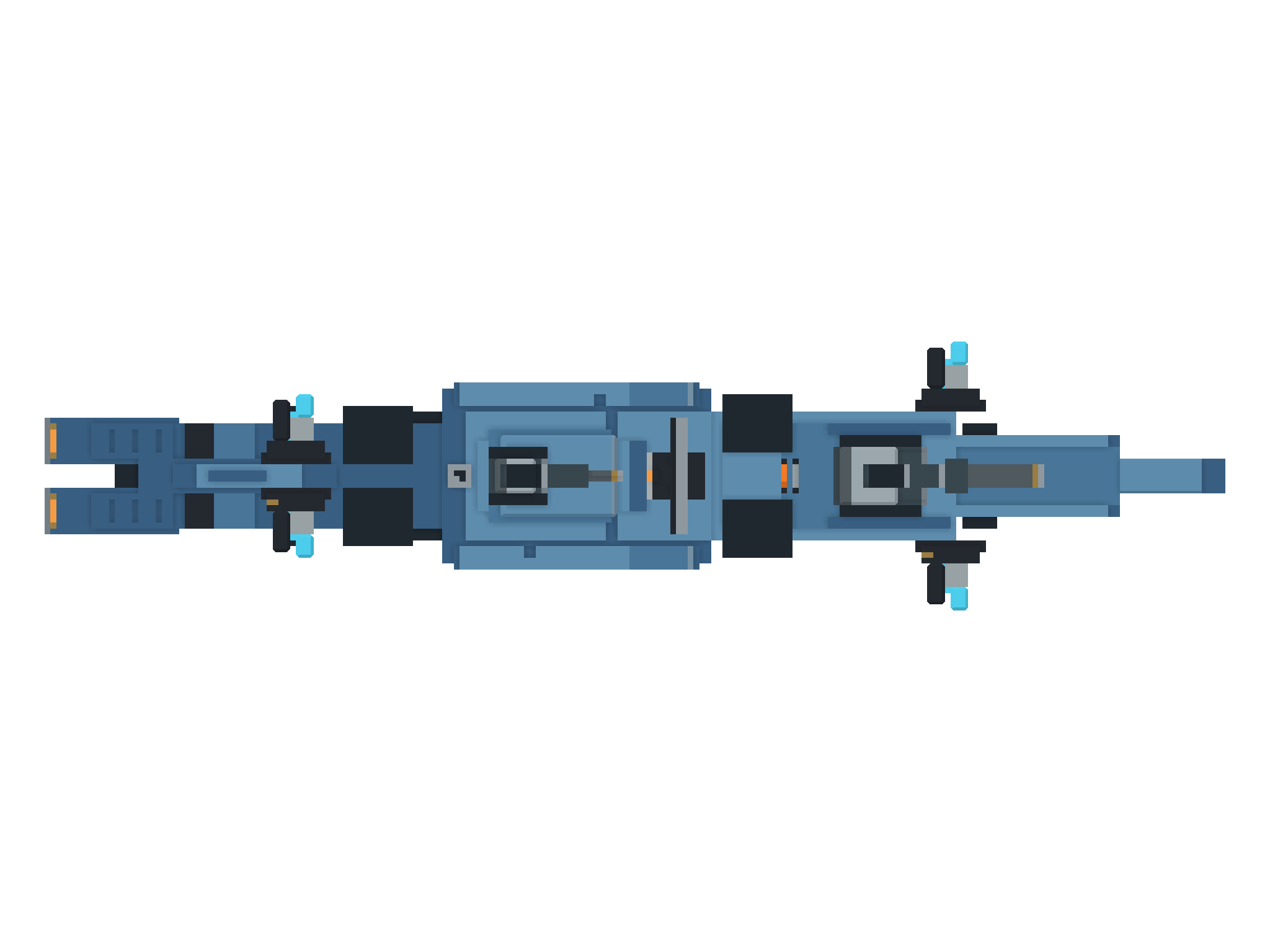 Top view of KESTREL / SIGNAL