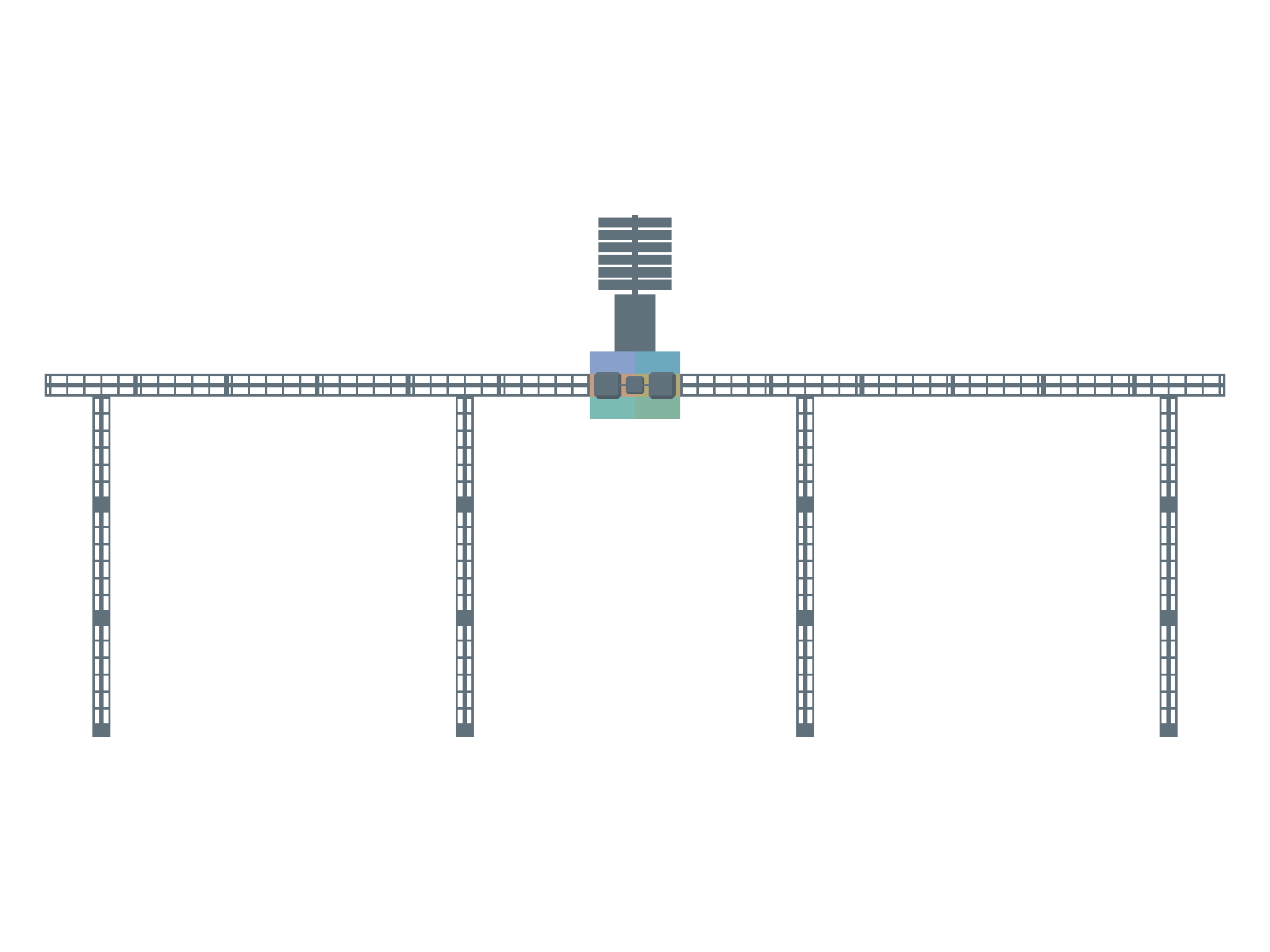 ANCHORAGE / SHIPYARD material-derived boarding sections
