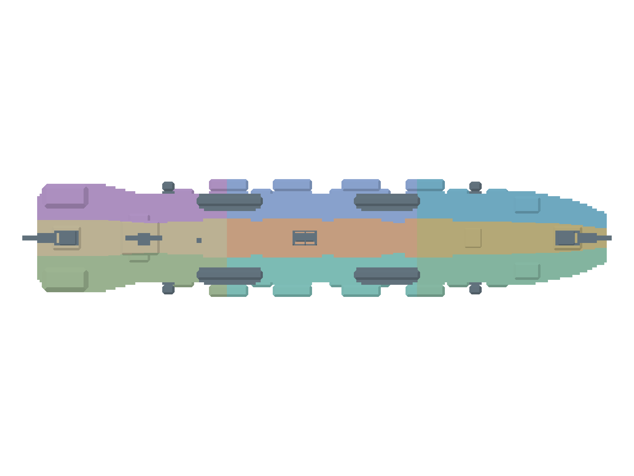 WATCHMAN material-derived boarding sections
