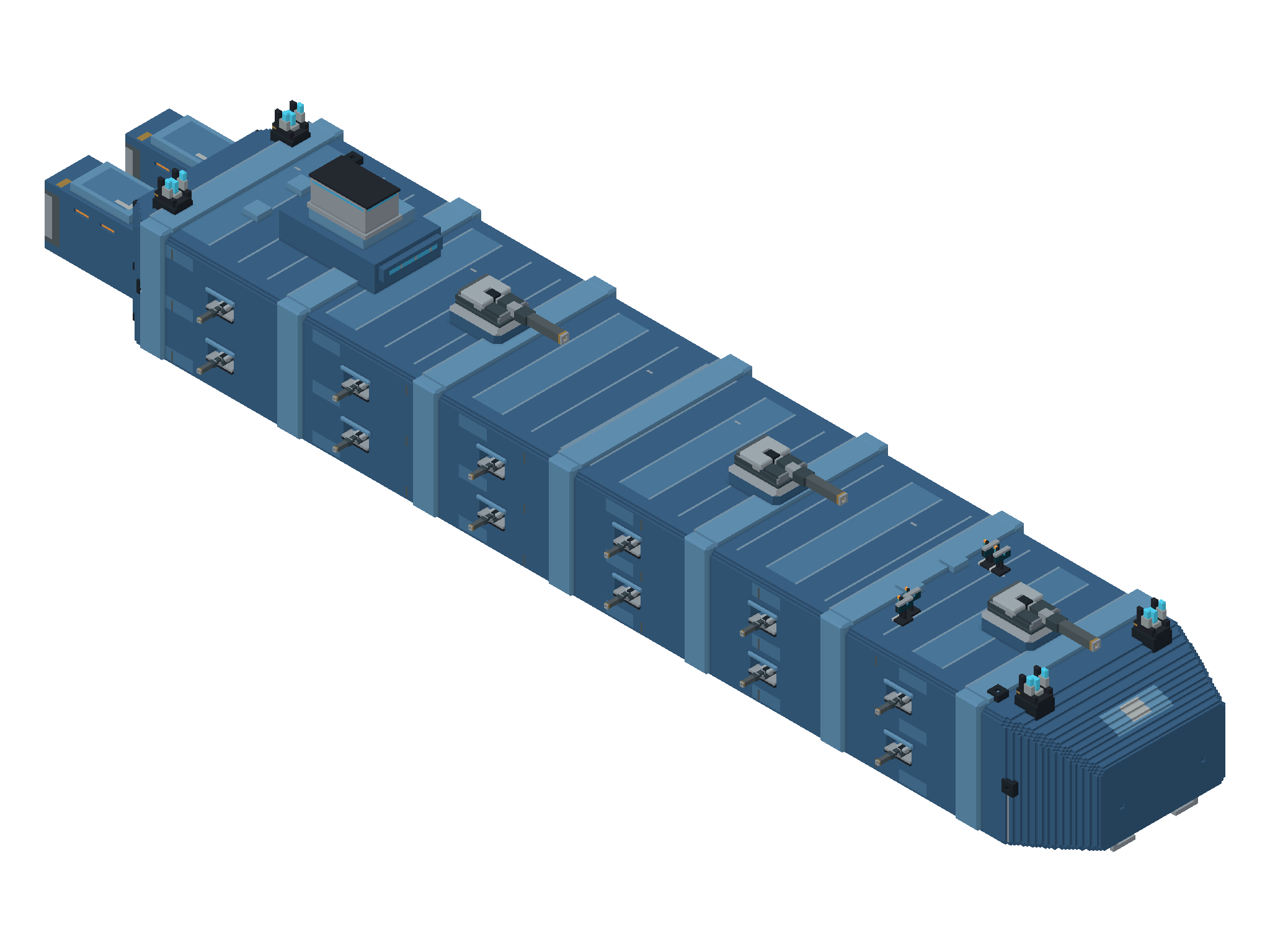 IRONCLAD — three-quarter view from above