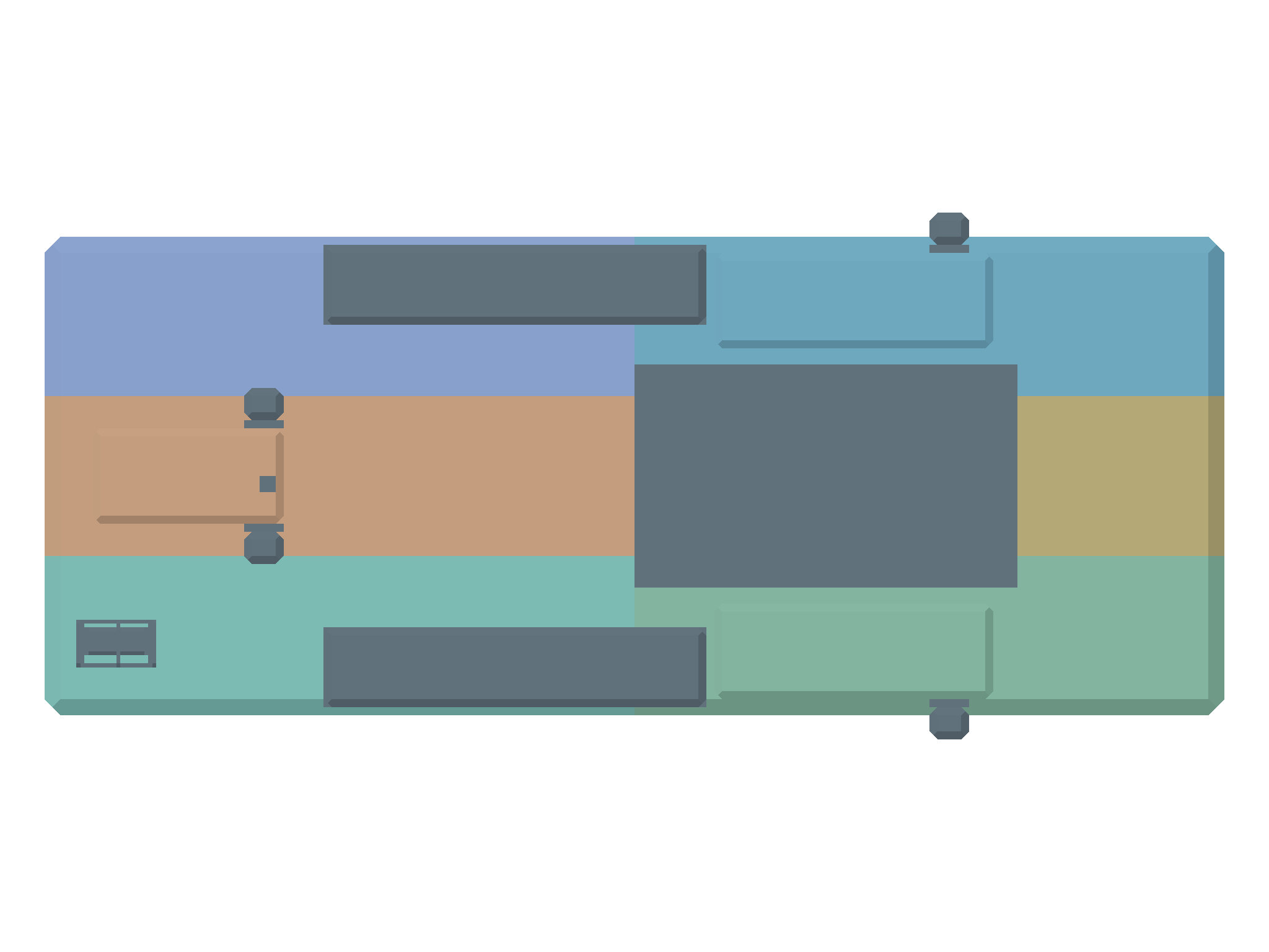 BRAMBLE material-derived boarding sections