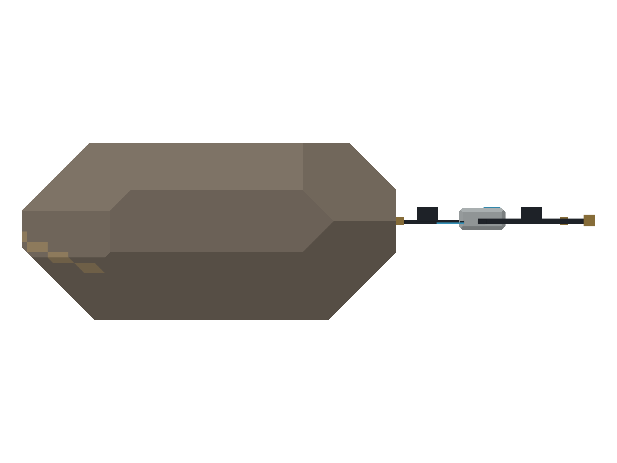 QUARRY / ORE MINE / DEPOSIT 0 side view