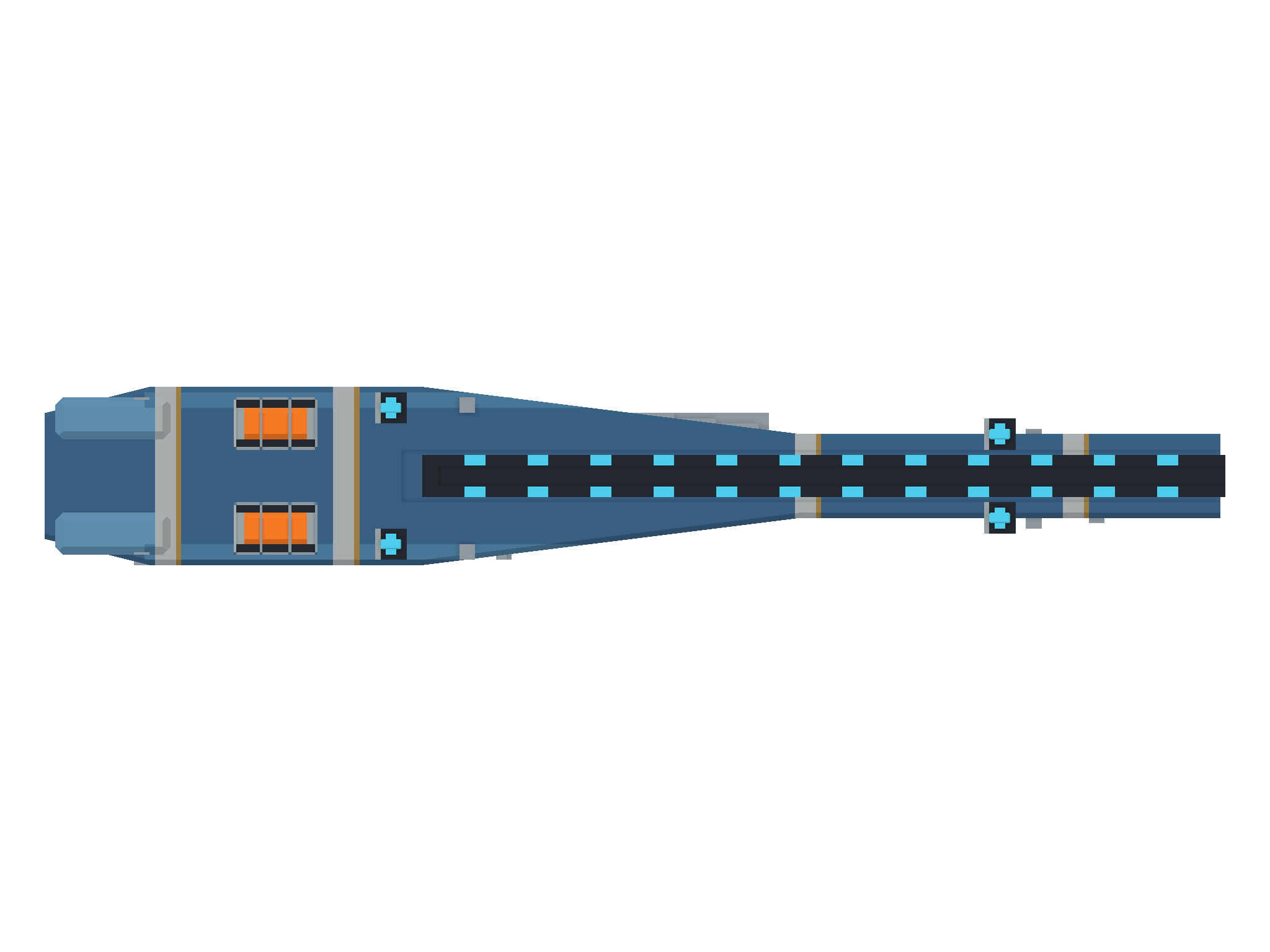 Top view of LONGSHOT