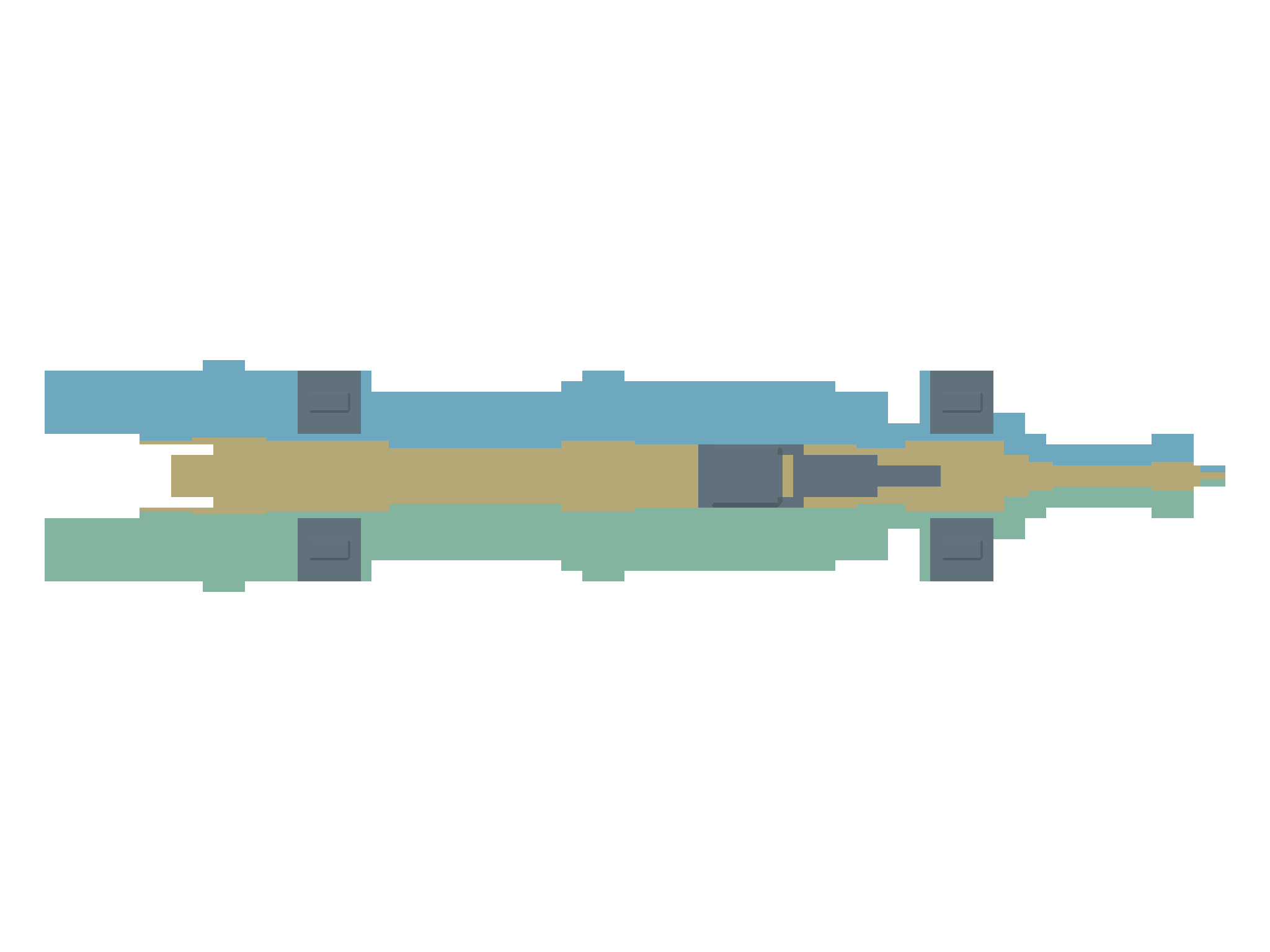 LANCET material-derived boarding sections