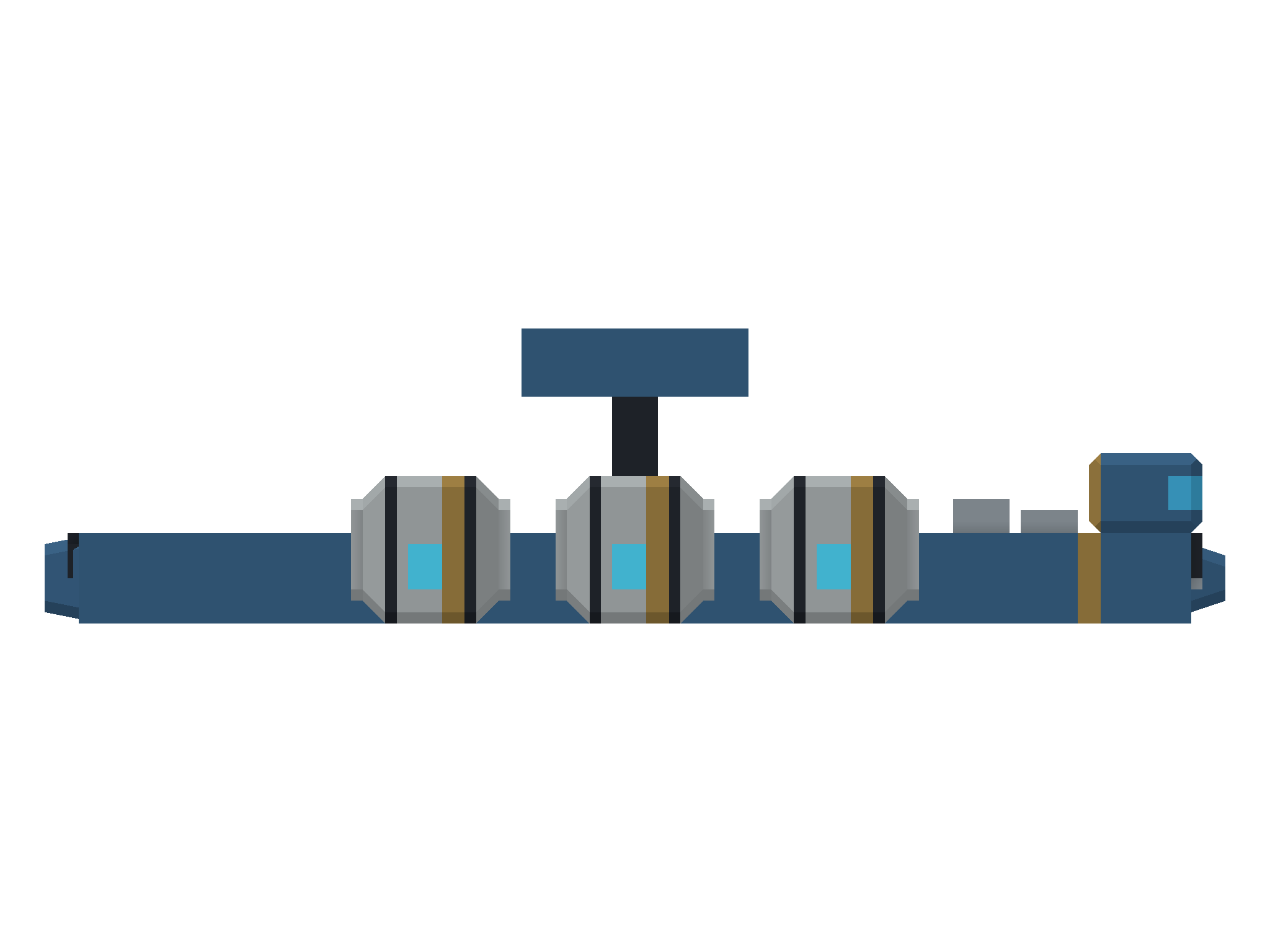 WAYSTATION / expeditionary tender side view