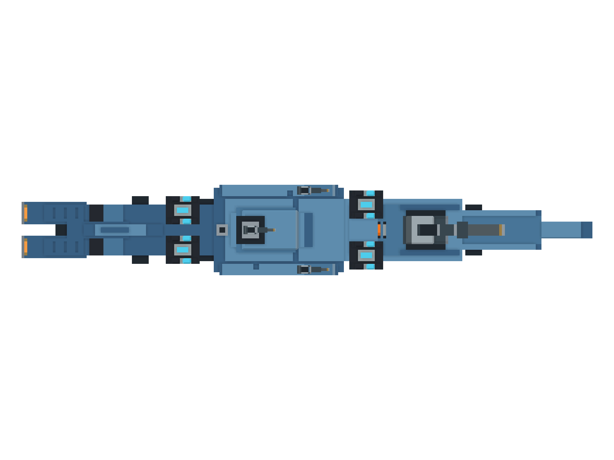 Top view of KESTREL / PD