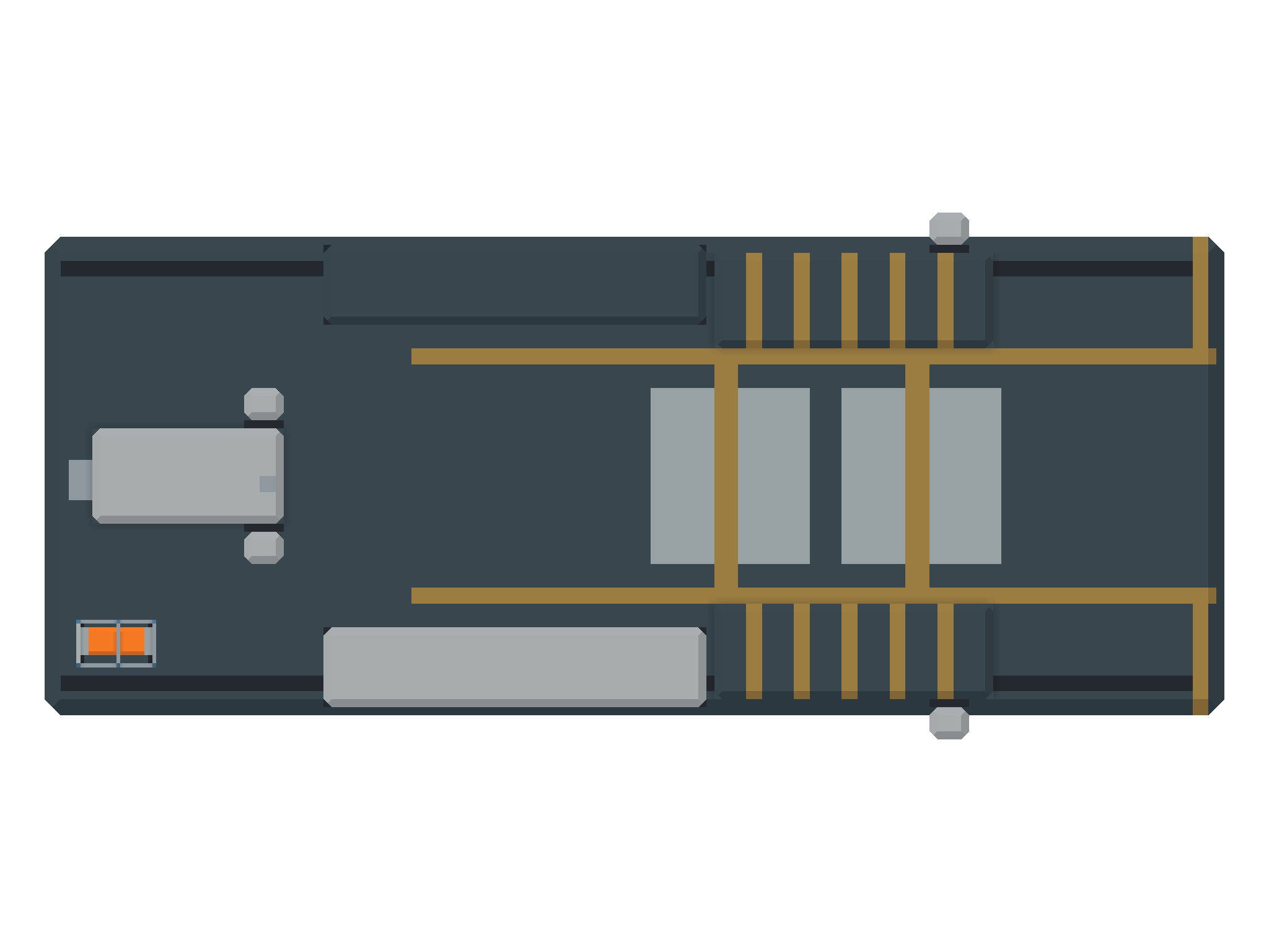 Top view of BRAMBLE