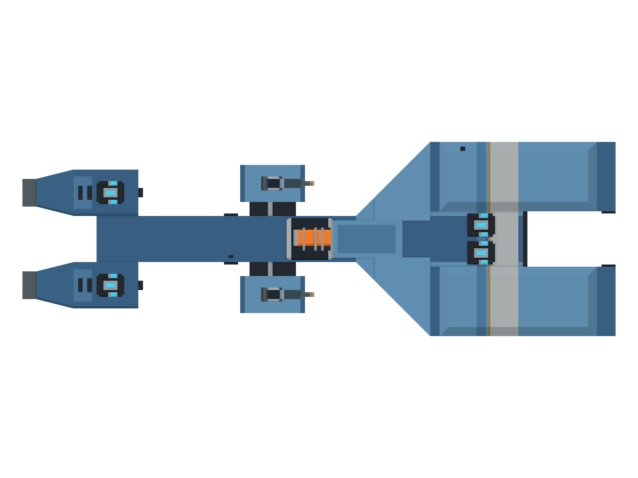 Top view of QUIVER