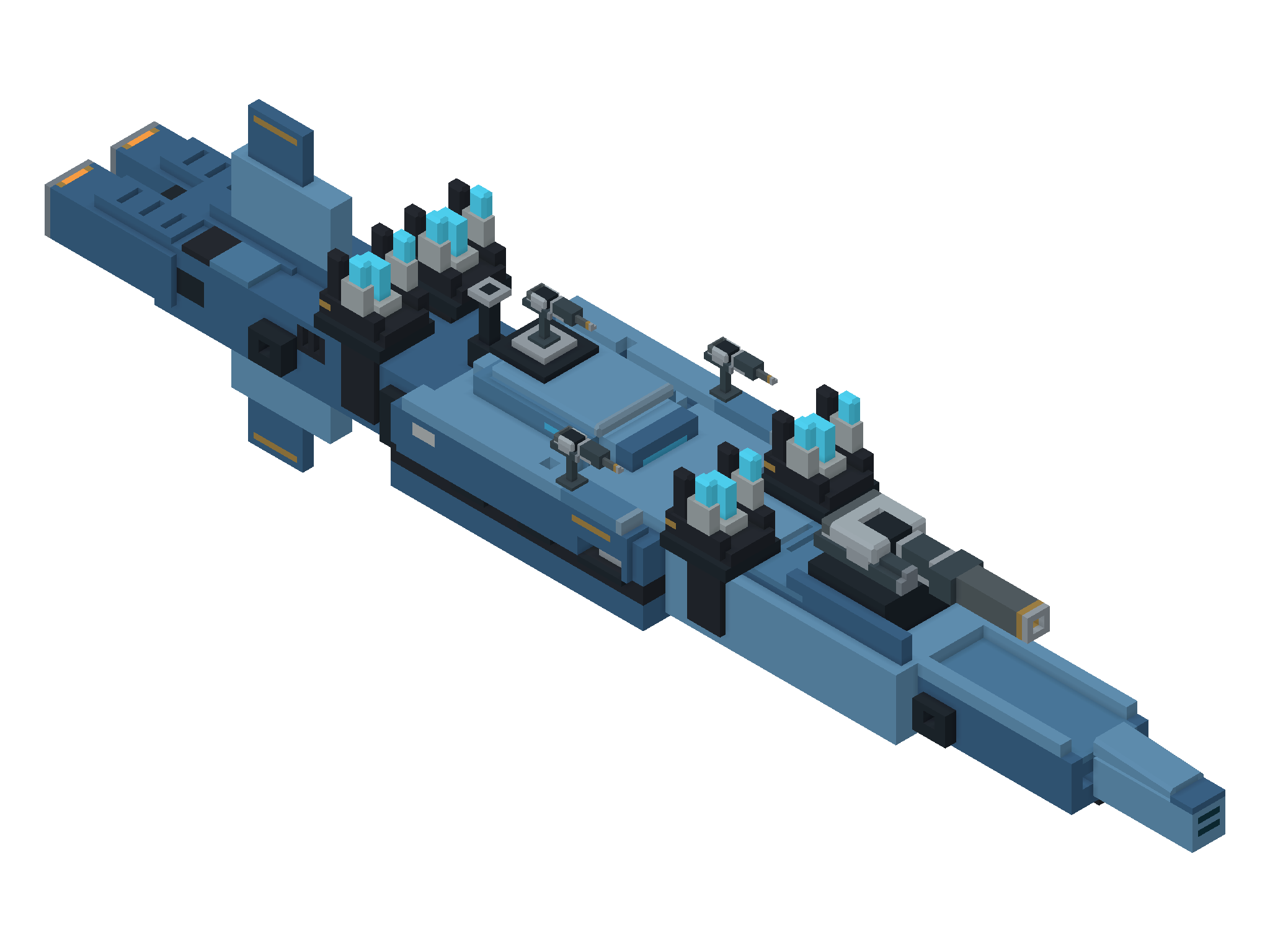 KESTREL / PD — three-quarter view from above