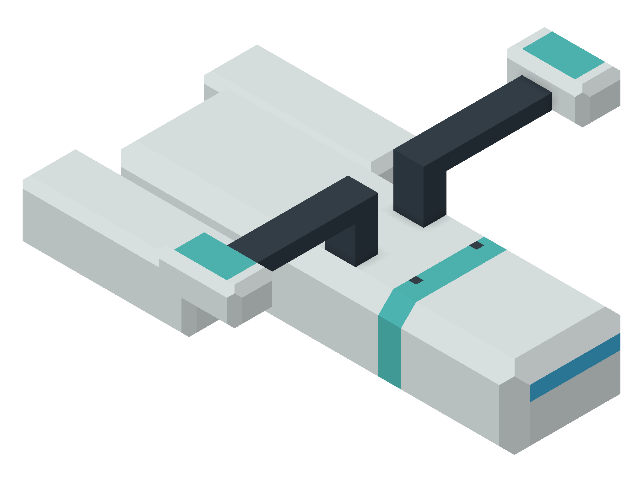 CARTOGRAPHER — three-quarter view from above